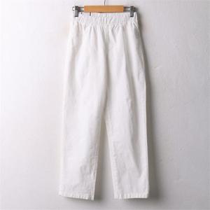 [강물처럼]아이우먼 베이직스판면통바지 LOA704M008 빅사이즈 (5