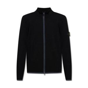 라프리마 스톤아일랜드 503A1 스트레치 울 FullZipper 가디건 Knit Reg 7915503A1 V0029