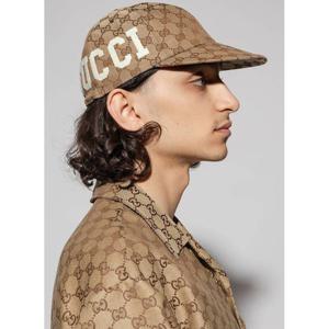 라프리마 구찌 GG 코튼 캔버스 야구 모자 751400 4HA0L 9777