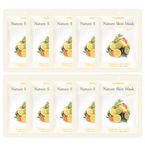 (10매)푸드어홀릭 네이처스킨 비타민 마스크팩