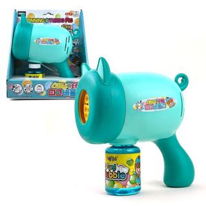 [에프비존]스피닝 터보 피그버블건 민트 연사 고급 비누방울 총