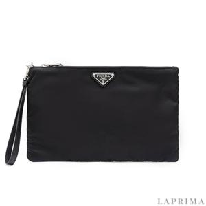 [프라다] 리나일론 및 사피아노 가죽 파우치 2NH006-2DMH-F0002