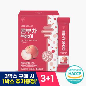 데이앤 콤부차 복숭아 30포 1박스(3박스구매시+1박스)