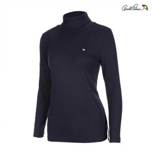 [아놀드파마]아놀드파마 여성 골지 터틀넥 니트 네이비