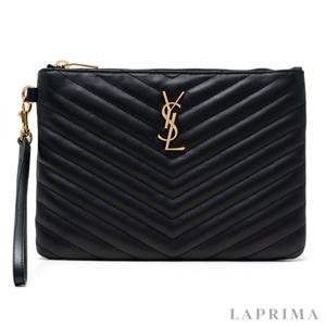 [생로랑] 마틀라세 모노그램 클러치 379039-CWU01-1000