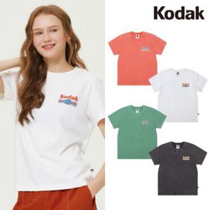 [코닥어패럴] 레시피 스노우워싱 반팔티셔츠 우먼(4 color)