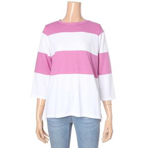 [뱅뱅]여성줄무늬7부티셔츠(NTF105)