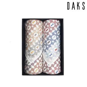 [닥스(손수건)]남녀 손수건 2매세트 나염 79번