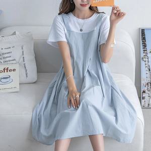 [나크21] (55~99) 플리츠 뷔스트에 원피스 NK32-O-15 /빅사이즈