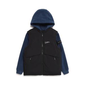 [내셔널지오그래픽 키즈] K224UJP810 키즈 디테쳐블 다운 점퍼 BLUE