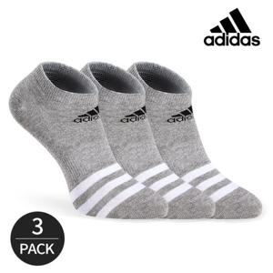 아디다스 여성 앞삼선 배색 스니커즈 3P_GY