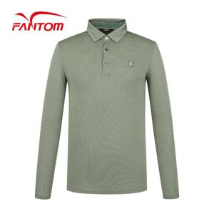 [팬텀] 남성 잔조직 카라 긴팔 티셔츠