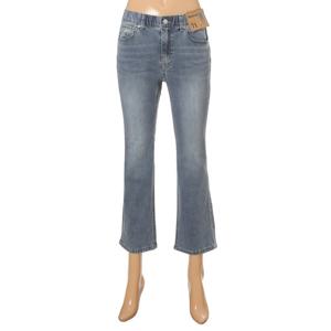 [뱅뱅]여성 허리밴드 쿨맥스 부츠컷 스판 청바지 (NQL133)