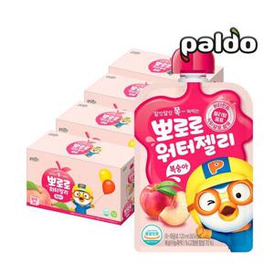 [팔도]팔도 뽀로로 워터젤리 복숭아 120ml 40개입