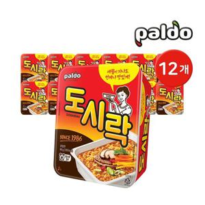 [팔도]팔도 도시락 컵라면 12개