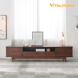 몽벨 고무나무원목 거실장 티비다이 1960