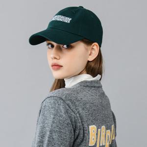 [몽버디] MONBIRDIE SOFTWEAR COTTON BALLCAP 자수로고 볼캡_GREEN
