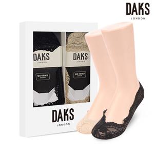 [닥스] 숙녀 2족세트 레이스덧신 23428