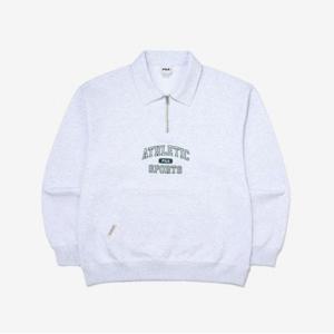 [휠라] 정상* 79,000원 그래픽 반집업 맨투맨(FS2POG1106X_WTM)