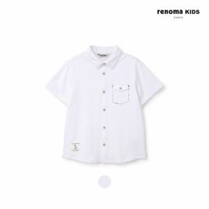 [레노마키즈] 남아 다이마루 화이트 셔츠 (R2421B302_35)