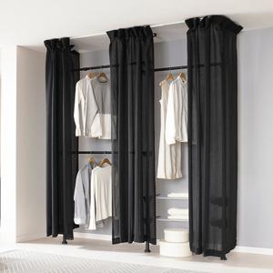 이지온 국민튼튼 커튼 선반 행거 EOB-S315W 드레스룸 행거