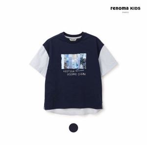[레노마키즈] 남아 선염ST믹스 티셔츠 (R2421T118_11)