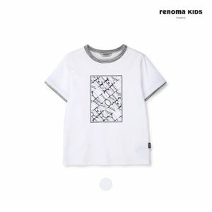 [레노마키즈] 남아 레터포인트 티셔츠 (R2421T114_35)