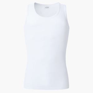 BYC 모시메리 순면 여름 흰색 남자 민소매 나시 런닝 ECS0023