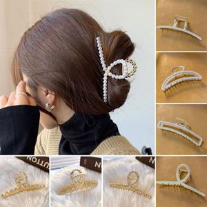 큐빅진주 집게핀 머리핀 OLH-036 집게핀 꼬임핀 헤어핀