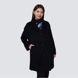 [크로커다일레이디] 직영_모혼방 루즈핏 단색 코트_CLCWCT106