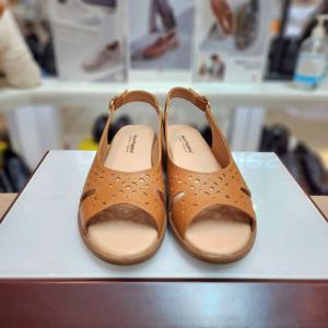 [허시파피]여성 발 편한 초경량 컴포트 펀칭 샌들3fq024-005_CA