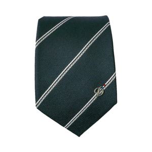 [에스티듀퐁(셔츠)]그린 심플 스트라이프 넥타이 TE4FM61KA031TGE