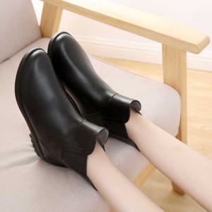 여성 낚시 할때 레인 부츠 발복 반장화 봄비 패션화