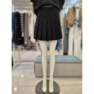 부루앤 쥬디 세이브존03 부루앤 쥬디  리본 플리츠 미니 스커트 AGBQHSK104CAG