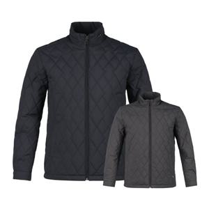 럭스골프 남성 다이아몬드 퀼트 누빔 패딩 점퍼 BLU4W803