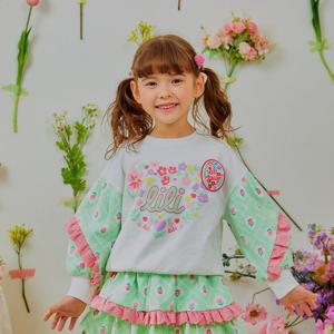 [프리미에팜]캐치티니핑 리리 아뜰리에 민트 가든 맨투맨