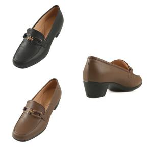 [바이네르(여성화)]편한 여성컴포트구두 111A 블랙,브라운 택일 4CM