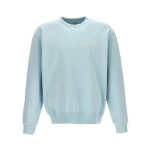 스포티앤리치 긴팔 티셔츠 CR1024BB1 BABY BLUE CREAM DOM