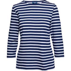 세인트제임스 긴팔 티셔츠 413151 MARINE ECRU DOM