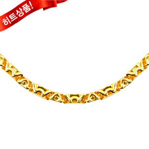 [골드모아] 순금 남성 목걸이 37.5g 24k [ 인디안 ]