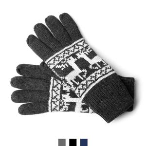 따뜻퍼 터치 사슴 니트 여성장갑