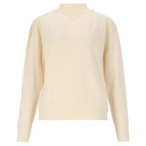 [에이비에프지]넥선 진주 포인트 반폴라 긴팔 니트APZ1HW35A