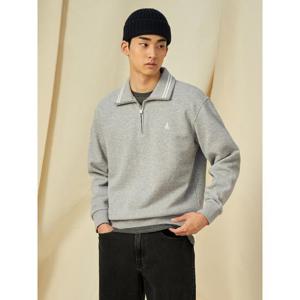 [빈폴멘] 칼라넥 스웨트 셔츠 그레이 (BC5141C113)