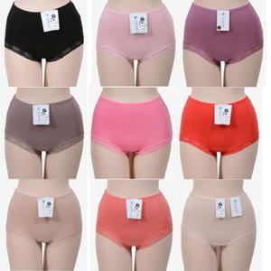 (창민)모달 복부 맥시 여성 레이스 햄팬티 여성삼각팬티