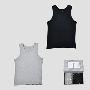 (트라이) 부드러운 착용감 남성 베이직 런닝 2매입 남런닝