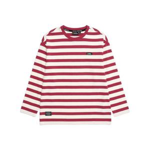 [내셔널지오그래픽키즈]K223UTS020 스트라이프 싱글 긴팔티 WINE