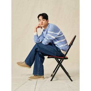 [신상40%OFF][빈폴멘] 스트라이프 스웨트 셔츠 스카이 블루 (BC5141C31Q)