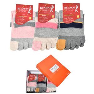 숙녀 런웨이 발가락 패션 단목 양말 0081jf