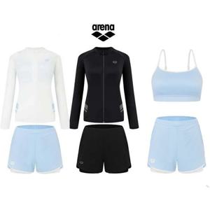 A5BL1PS06_IYD 에센스 레귤러핏래쉬가드 브라탑 반바지세트