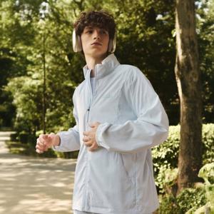 내셔널지오그래픽 N252UFT970 스탠드넥 바람막이 PALE BLUE